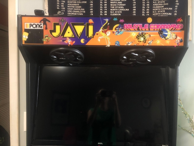 Arcade setup shared by Abigail Smith
