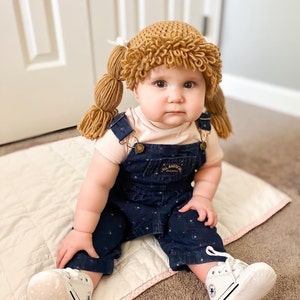 Cabbage Patch Hat 11 Colors Sizes Newborn to Adult Wig - Etsy