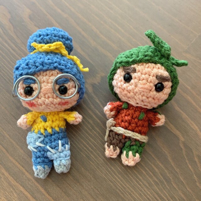 Casal Cody e May Amigurumi - Jogo It Takes Two