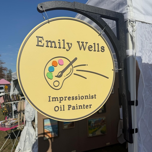 Magnetic Consignment Booth Sign, Trade Show, Farmers Market, Booth Sign ...