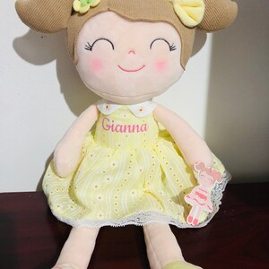 Custom Rag Doll Rag Doll Personalized Doll Baby Shower - Etsy