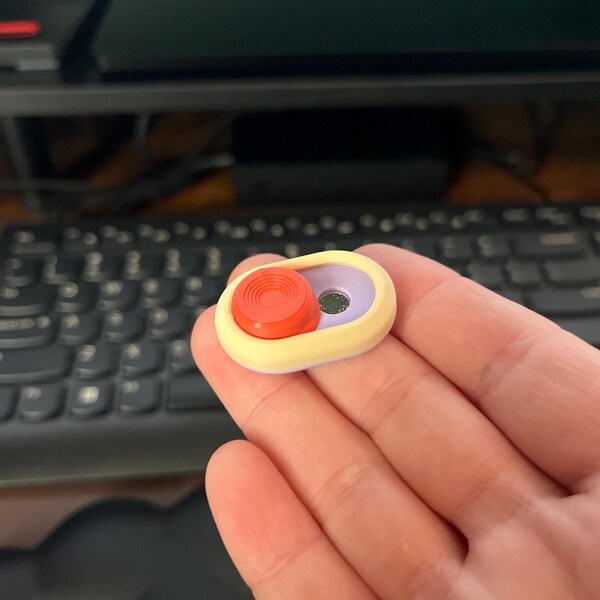 3D Printed Customizable Magnetic Haptic Slider Fidget Toy - Desk Toy ...