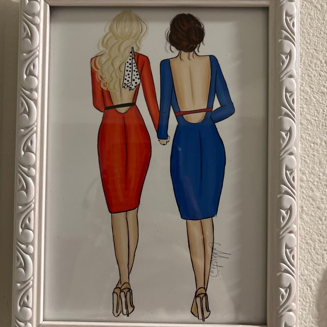 blair and serena blue and red dresses halloween is coming up and i expect every hot girl and her bestie to be  dressed up as blair and serena : pinterest & aliciarev on tiktok
