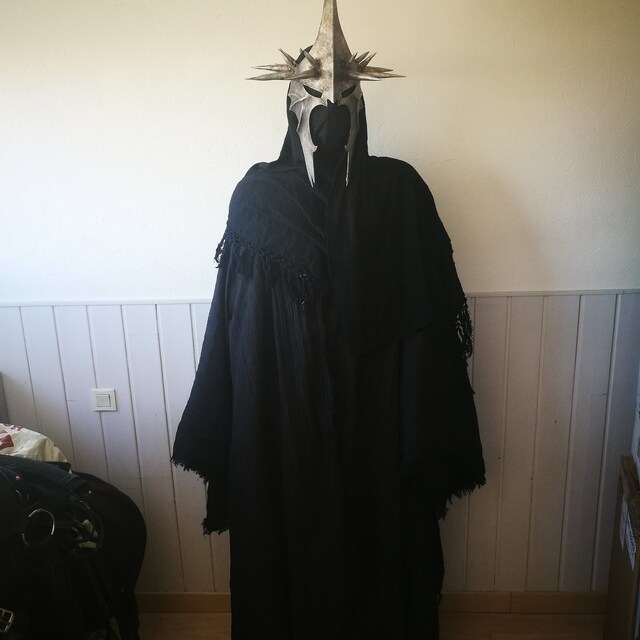 ナズグルの衣装。指輪の幽鬼のローブ、黒い騎士のガウン。ロード・オブ