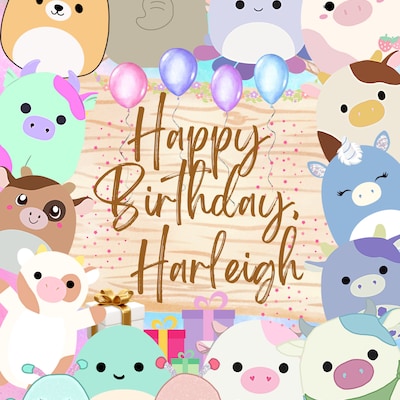 Coloring Page, Squish, for Birthday Party or Event, Coloring and ...