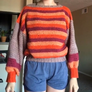 PATTERN Basic Sweater Crochet - Etsy