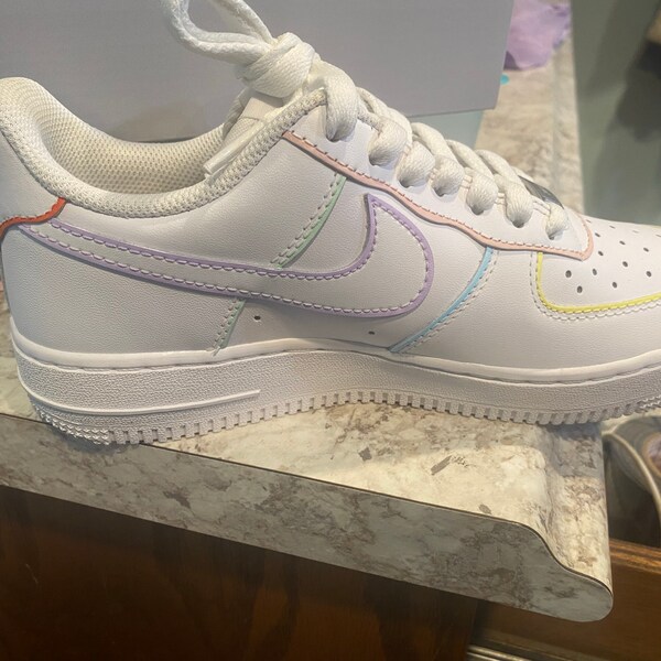 multicolor pastel air force 1