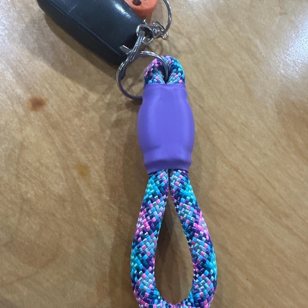 Key Fob Bell Rope Custom Color Rope Keychain, Paracord Wristlet / Key Fob - Etsy