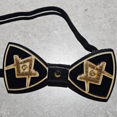masonic self tie bow tie