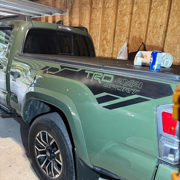 Matte Black Strobe Gradient Faded Blackout Hood Insert Vinyl Decal Graphic fits 2009 2010 2011 2012 2013 2014 Ford F150 F-150 Sport (28- Hood