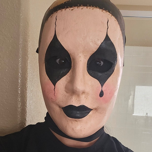 Plain White Mask - Etsy