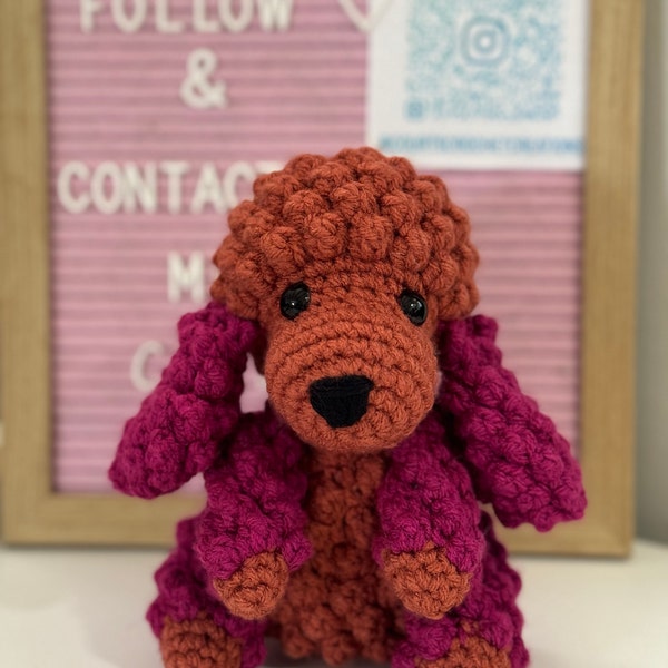 AMIGURUMI PATTERN/ Tutorial (english/español) Amigurumi Poodle Dog ...