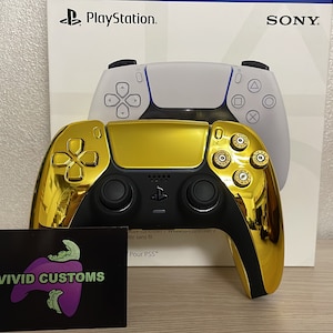 Venom Kit di personalizzazione per controller PS5 DualSense Edge - Oro (PS5
