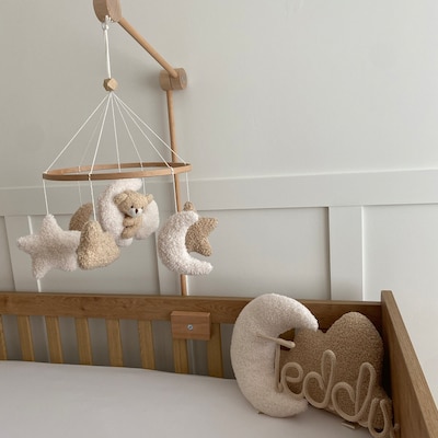 Clementoni - 17710 - Sweet Cloud Cot Mobile - crib toys & sound machine, crib mobile, toddler toys, early years toys, baby toys, newborn toy gift