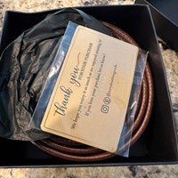 Personalised Men's Leather Belt