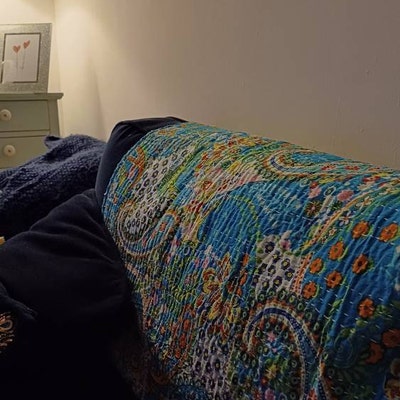 Amazon.com: Boho Linen Curtains 132 Inch Length for Living Room Light ...