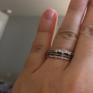 Silver Twist Ring Relaxed Rope Infinity Loose Twisted Skinny - Etsy