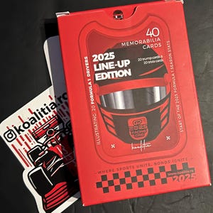 F1トランプ2025ドライバーズエディション：トリビアカード付き
