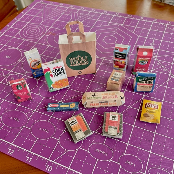 Miniature Coloring Set Box & Book With Real Pages (16, 12