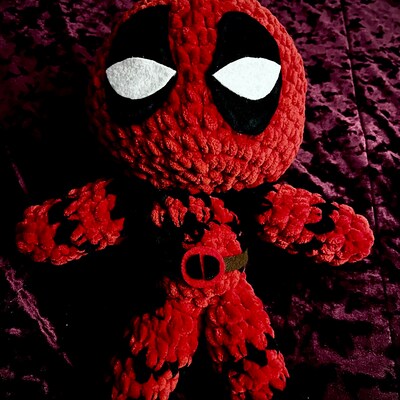 Deadpool Crochet Pattern Instant Download Amigurumi Plush Doll CROCHET ...