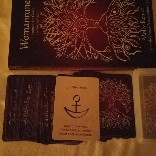 Womanrunes Interpretation Guide, Book AND Card Set (divination, Oracle ...