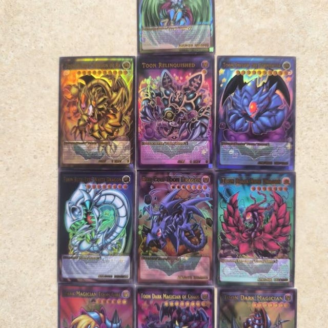 Toon Dark Magician of Chaos V3 Card - Etsy Toon Dark Magician of Chaos V3 Card - Etsy
