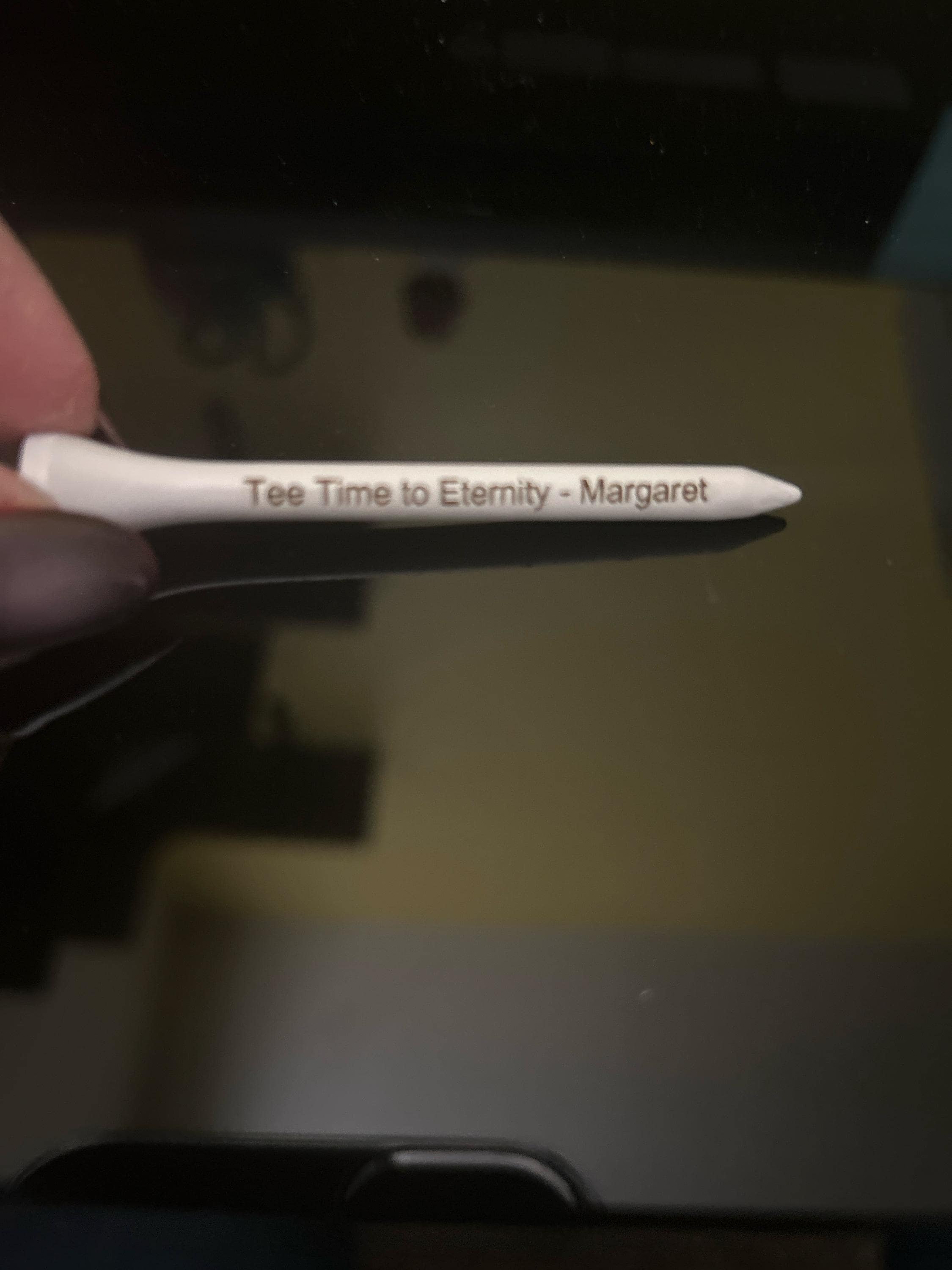 Personalized Golf Tees - Laser Engraved Golf Tee - Custom Golf Tees - 3 Golf Tee Colors - Custom Golf Gift 2.75&quot; SMALL ORDERS & BULK