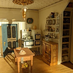 1/4 Scale Miniature 19 Piece Kitchen KIT | Etsy