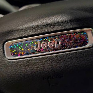 Jeep Custom Color Emblem Sticker Decal, Wrangler JK, TJ, JL, Yj ...