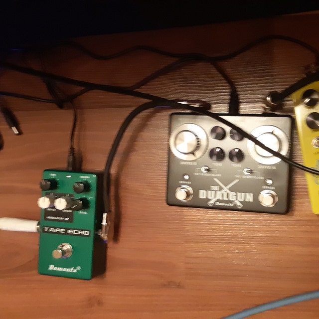 Demonfx Gravity Guitar Effects Pedal Overdrive TS10 and K-C in One