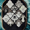 Photo Frame Embroidery Pattern Bundle, Photo Holder PDF Pattern, Flower ...