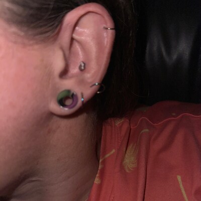Bat Rook Piercing Jewelry/rook Earring/cartilage Earring/eyebrow Ring