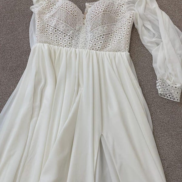 New Arrival Floral Wedding Dresses A-Line Floor Length Lace Up Off The Shoulder Ball Gown With Beads And Appliques Y1090