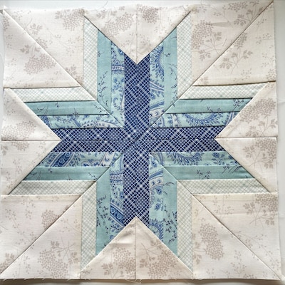 Stair Step Quilt Block Pattern, PDF, Foundation Piecing, Paper Pattern ...