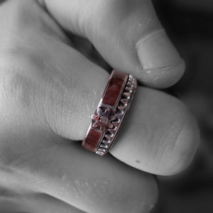 Wave Kinetic Balls Spinner Fidget Ring. | Etsy