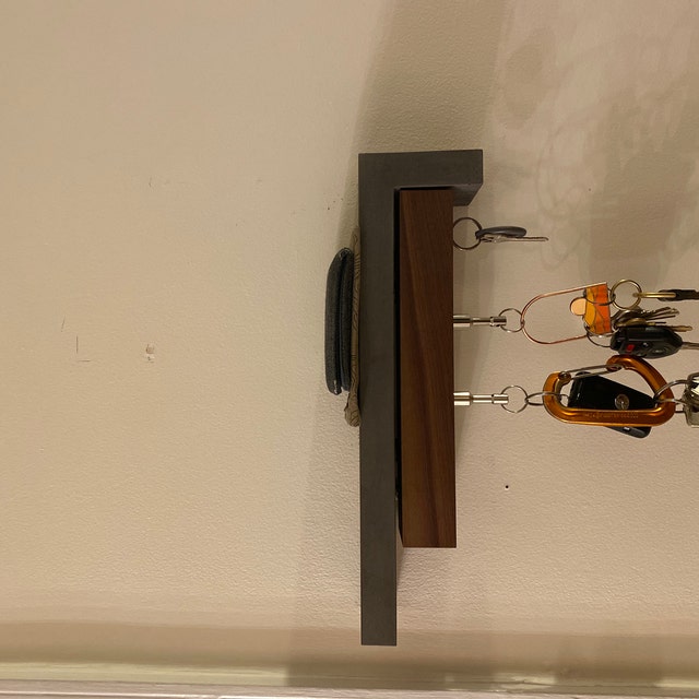 Porta llaves para pared / MADERA EXÓTICA / Organizador de llaves / Porta  llaves de hormigón / Porta llaves minimalista / Soporte de pared magnético  / Inauguración de la casa -  México