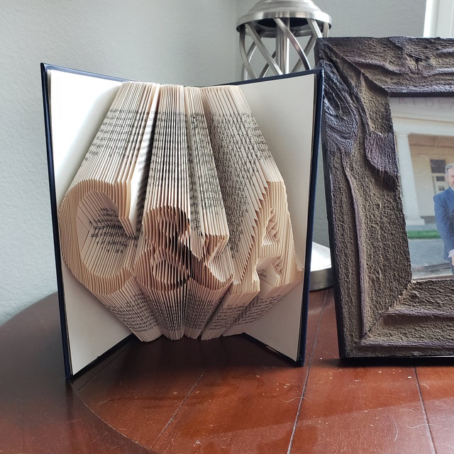 Anniversary Date Folded Book