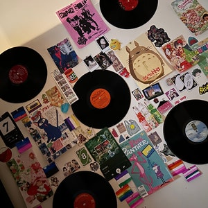 Vintage Vinyl Records 12 Inch for Decorating or Crafting LP Wall