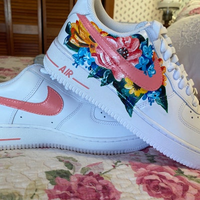 Pink Drip Butterfly Air Force 1s - Etsy