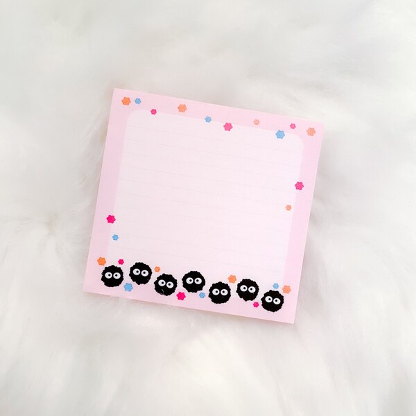 Notepad Sprite Sprite | Kawaii Sticky Memo Notepad - Etsy