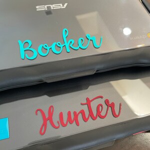 Computer Name Vinyl Decal Sticker Personalized Computer Name | Etsy