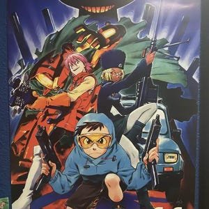 FLCL Poster - Fooly Cooly - Etsy