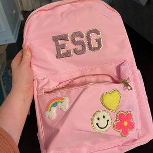 NEW Nylon Backpack Personalized Backpack Customizable - Etsy