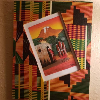 Glass Block Stand Shop Decoration Cute Afrocentric Home Decor Blacker ...