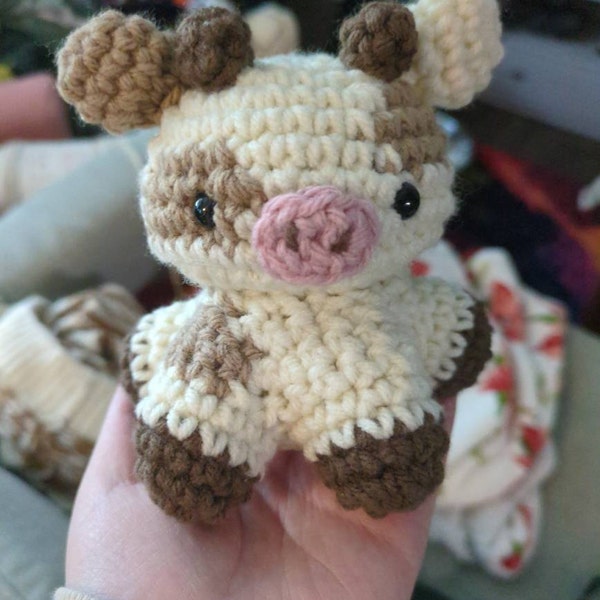Sitting Cow Pattern Crochet Sitting Cow Pattern - Etsy