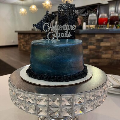 Doctor Who Wedding Cake Topper 130mmglitter Cake Decoration - Etsy