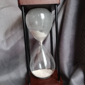 Custom Engraving Vintage Refillable Sand Hourglass Timer/ Sand ...