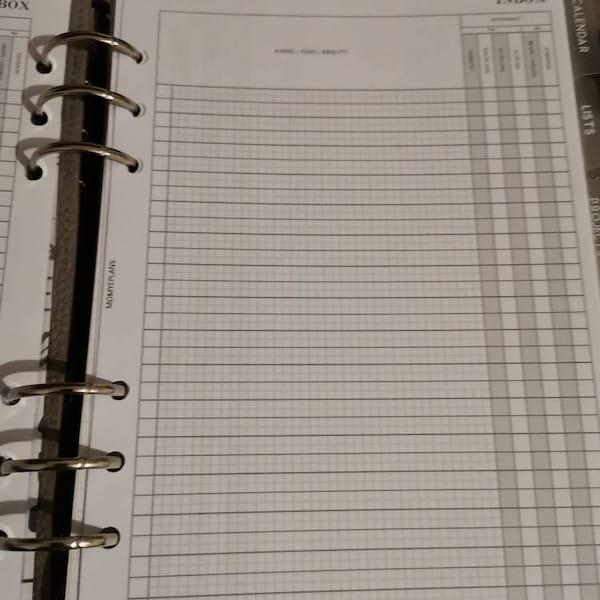 A5 Franklin Covey Bundle, Printable Franklin Covey System Inserts, A5 ...