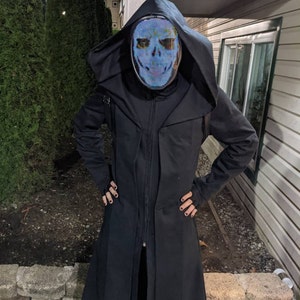 Anon Coat ( Mens Coat Overcoat Waistcoat Extra Large Hood