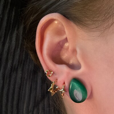 Minimal Star Outline Ring